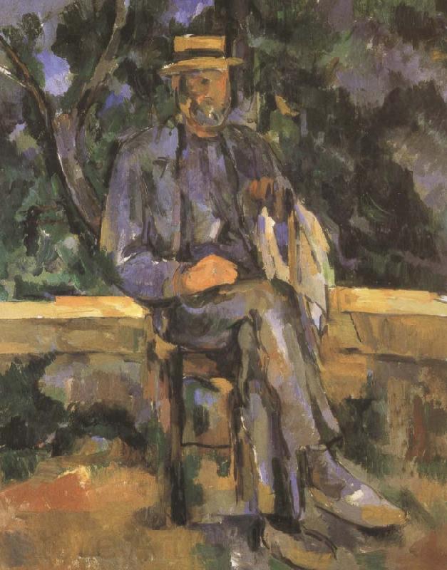 Paul Cezanne mannen vergadering Germany oil painting art